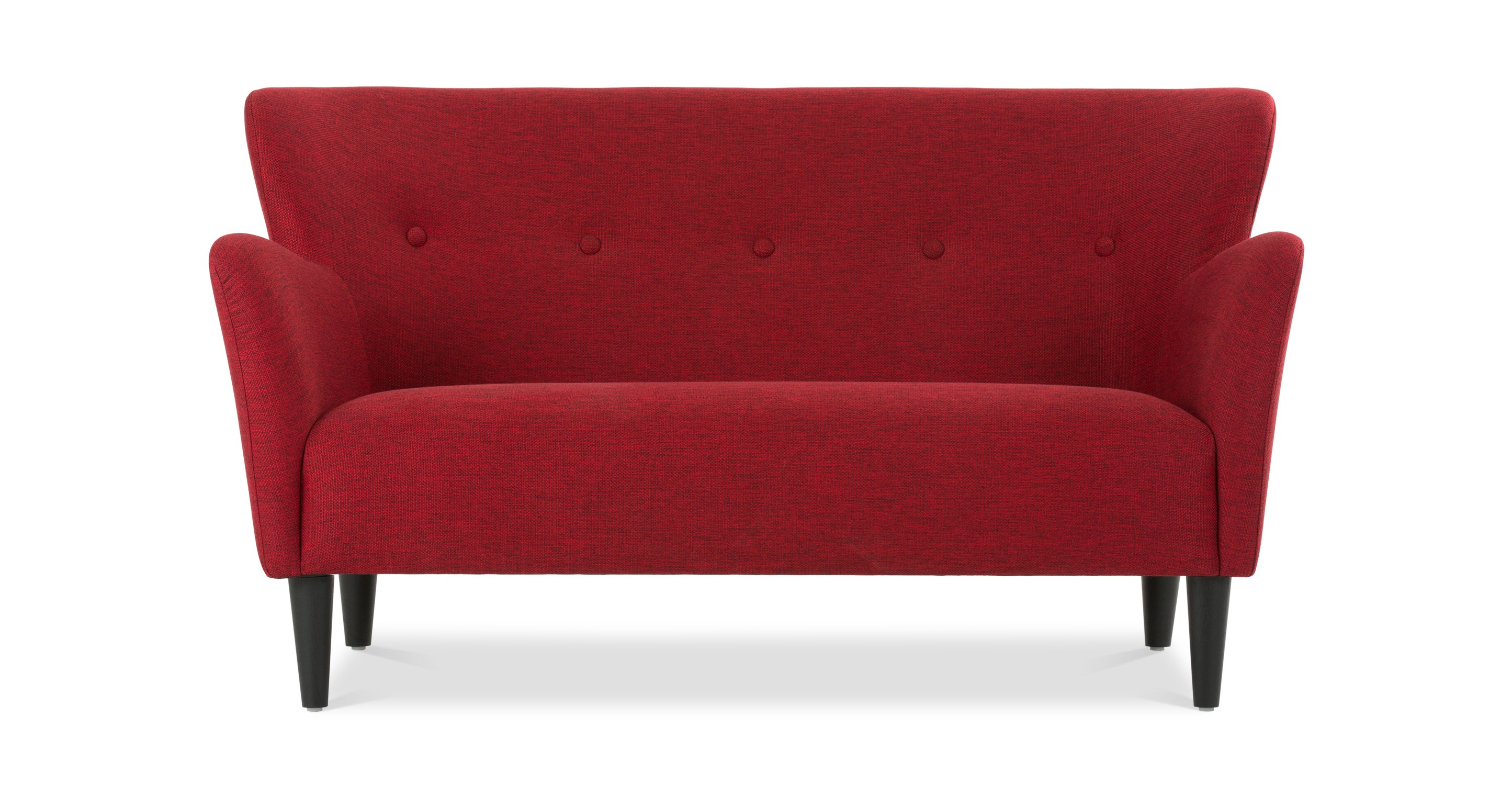 Happy Picasso Red Loveseat - Loveseats - Article  Modern 