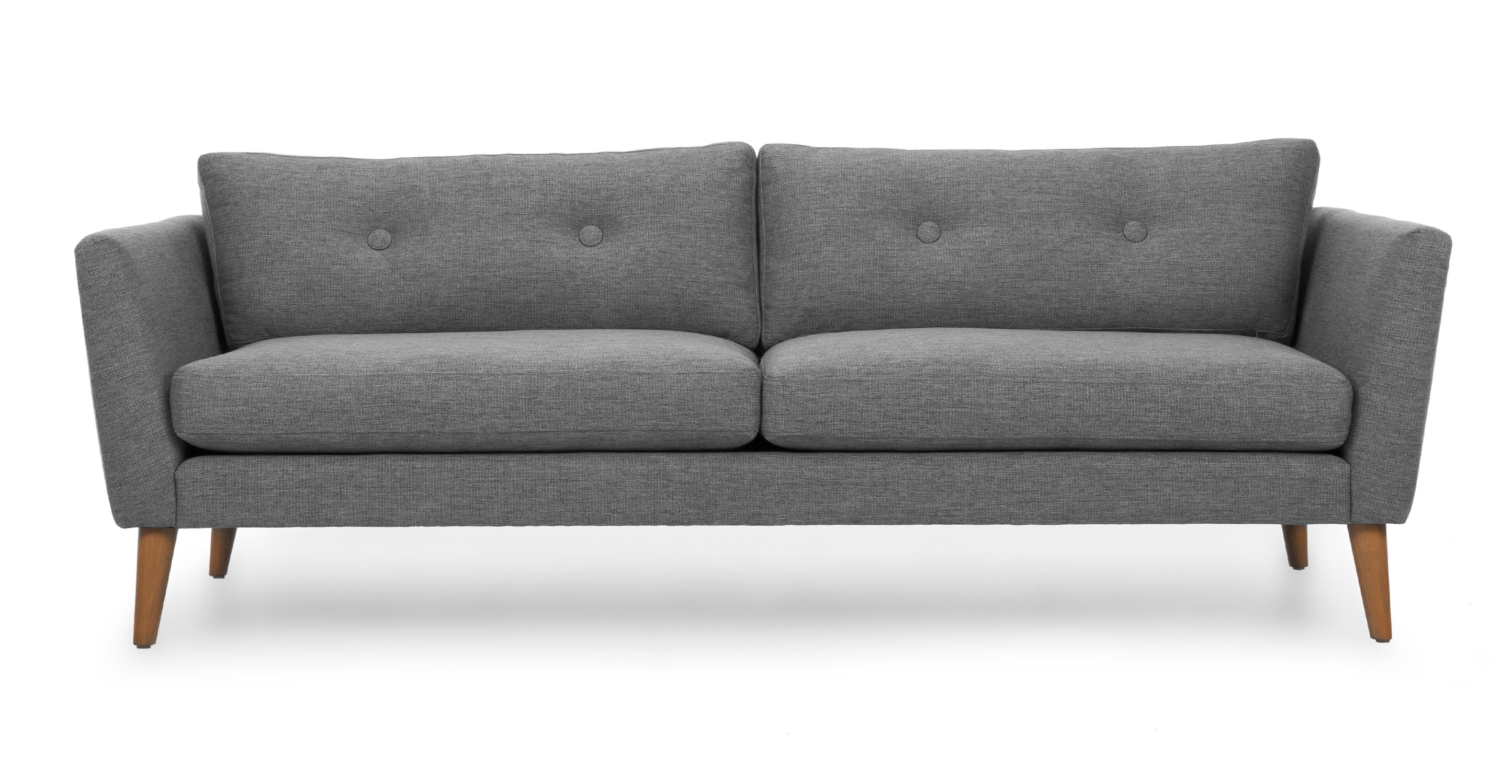 Emil Gravel Gray Sofa  Sofas  Article  Modern Mid 