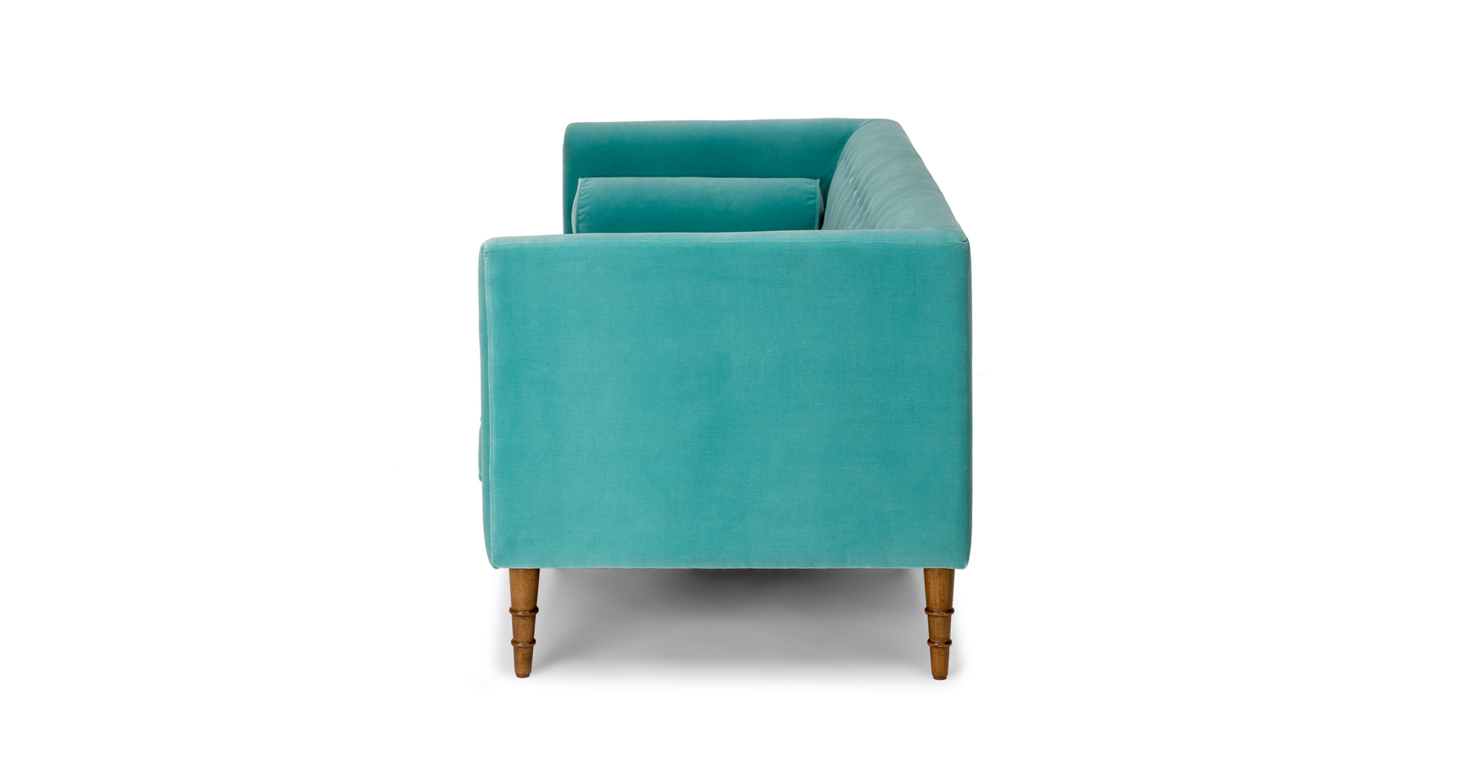 Celosia Oahu Aqua Sofa Sofas Article Modern, MidCentury and
