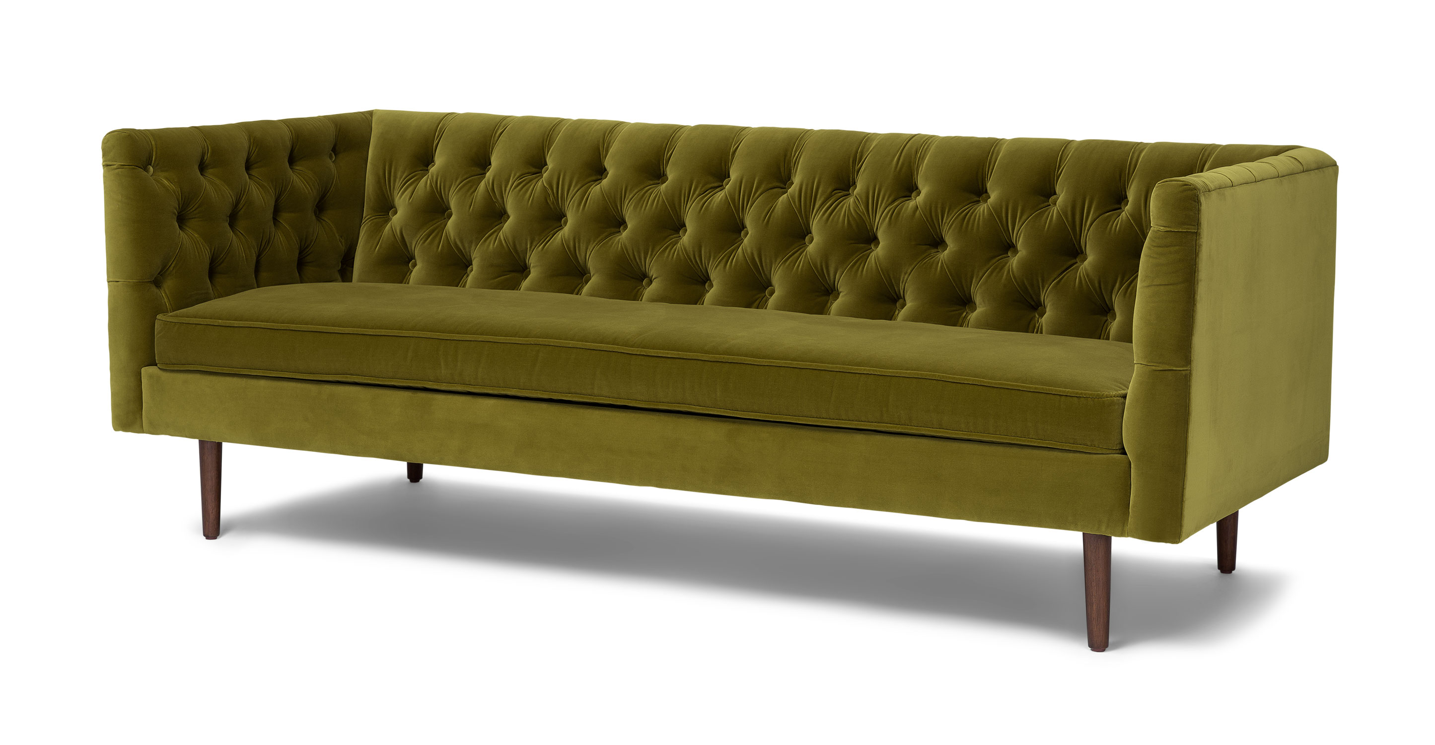 Chester Olive Green Sofa Sofas Article Modern, MidCentury and
